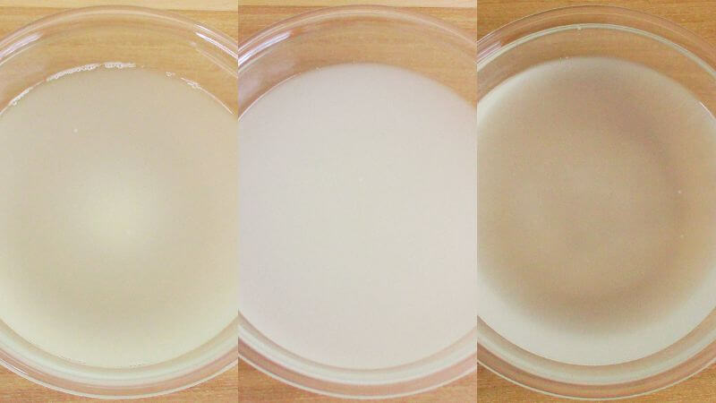 大豆ミンスゆすり洗い１回目の戻し水