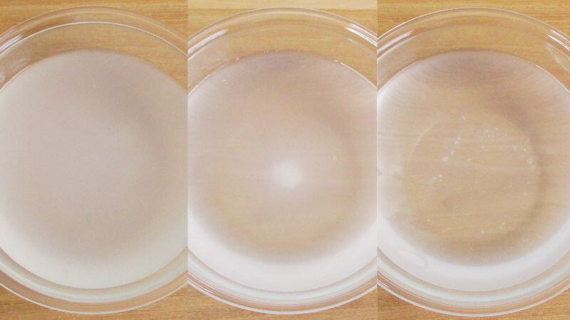 大豆ミンスゆすり洗い３回目の戻し水