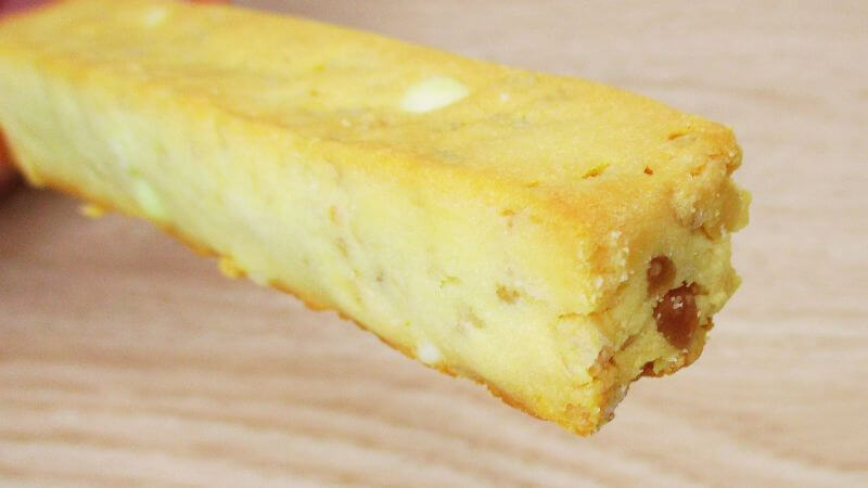 プラントベース ホワイトチョコ&レモン:見た目