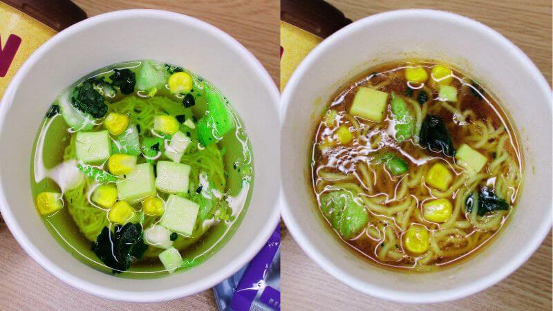 ヤマダイヴィーガンヌードル醤油調理後