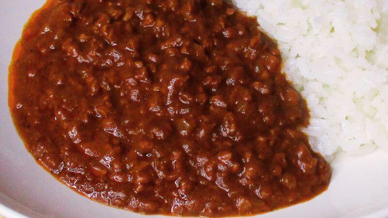 カゴメ大豆ミートのキーマカレー拡大図