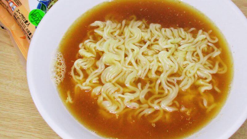 クラタ食品 アルコールフリー ヴィーガンラーメン味噌調理後