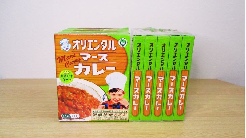 オリエンタル マースカレー 大豆ミートキーマ