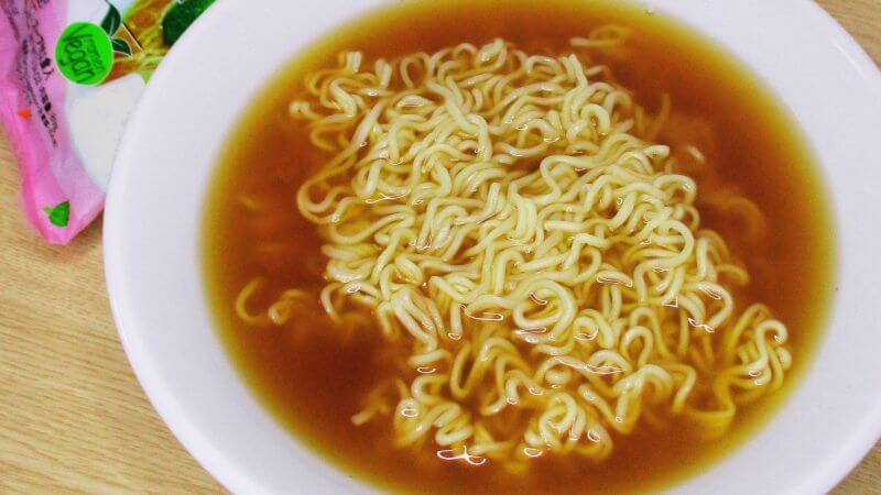 クラタ食品 アルコールフリー ヴィーガンラーメン醤油調理後