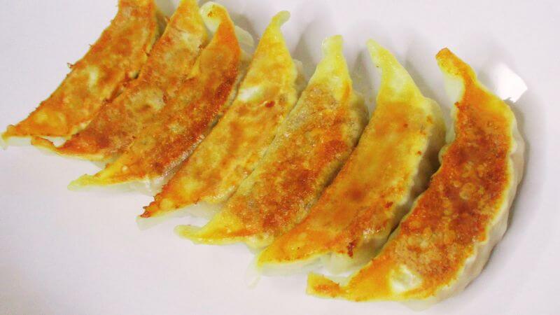 元祖ぎょうざ苑 ベジタブル野菜餃子の調理後